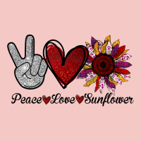 Peace Love Sunflower Urban Heavy Tee | Teevron