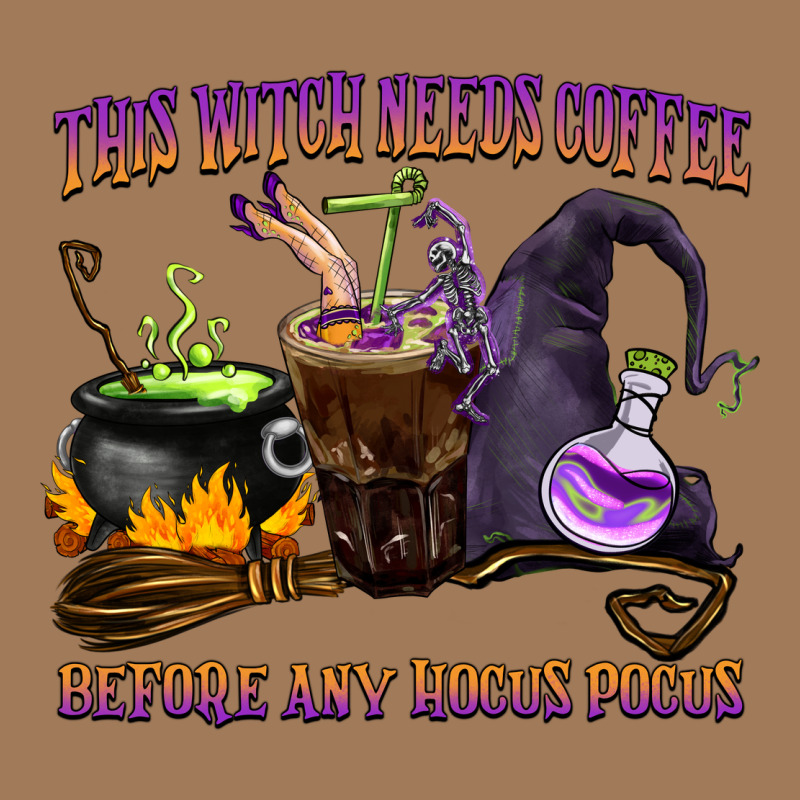 This Witch Needs Coffee Before Any Hocus Pocus Classic Tee by BarkalooDesign | Teevron