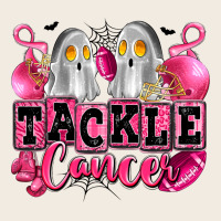 Tackle Cancer With Ghosts Playing Football Premium Sweatshirt | Teevron