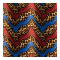 leopard 4th of july seamless pattern | Teevron
