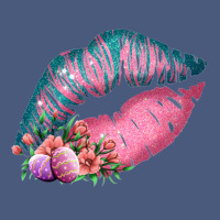 Eared Turquoise Pink Easter Lips Vintage Hoodie | Teevron