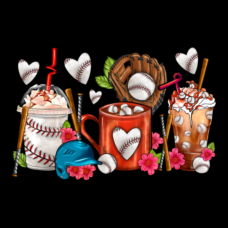Baseball Coffee Cups Zipper Hoodie by FaDigitalArtStudio | Teevron