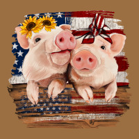 Cute Couple American Pigs Vintage Tee | Teevron