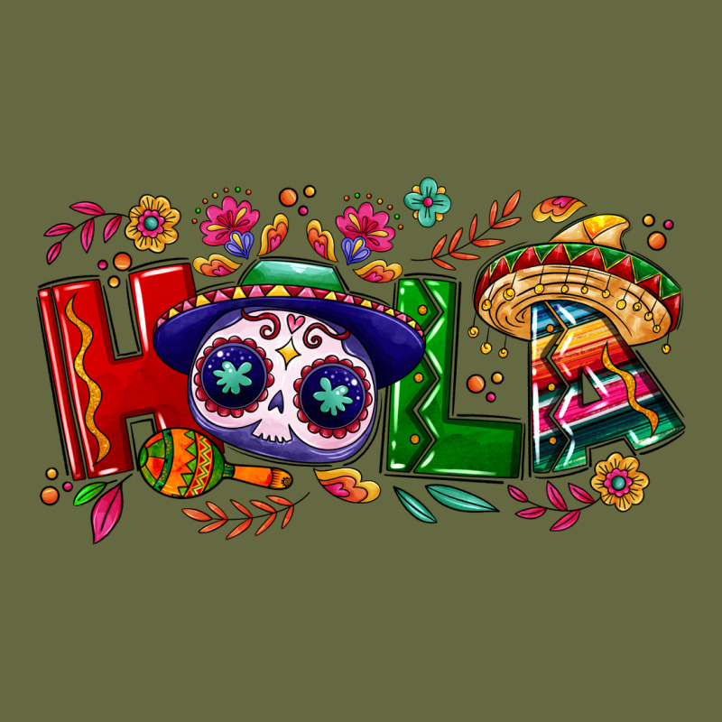 Hola Cinco De Mayo Long Sleeve Tee by NancyCooperArtShop | Teevron