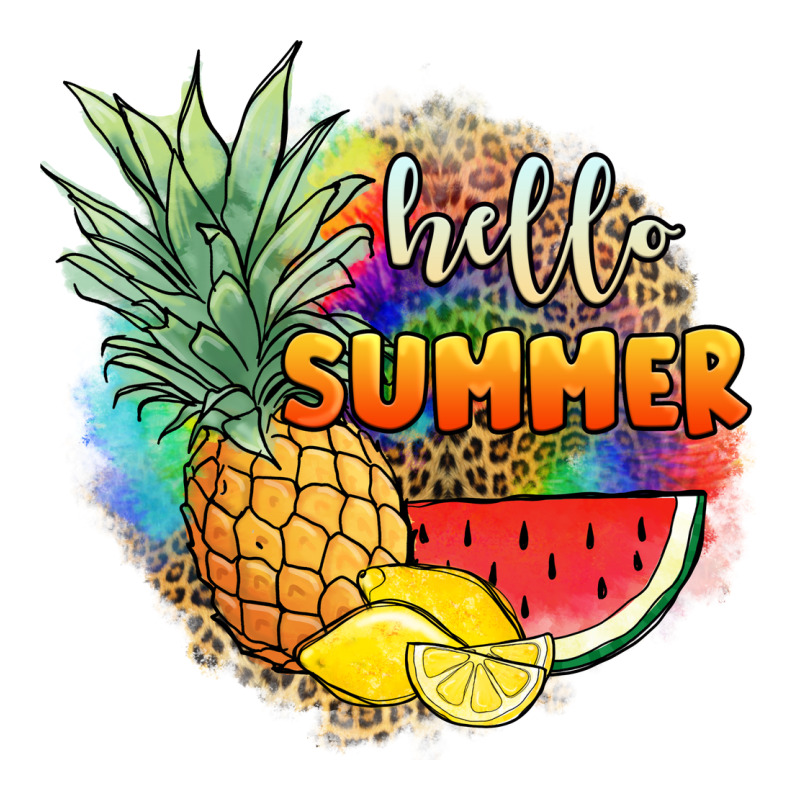 Hello Summer Pineapple Premium Tee by JahusDesignShop | Teevron