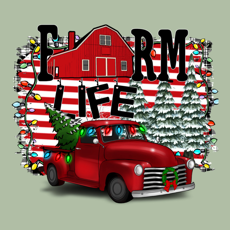 Farm Life Christmas Urban Heavy Tee by Bettercallsaul | Teevron