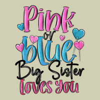 Pink Or Blue Big Sister Loves You Heavy Core Tee | Teevron