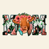 Cowhide Floral Feather Cow Mom Vintage Tee | Teevron