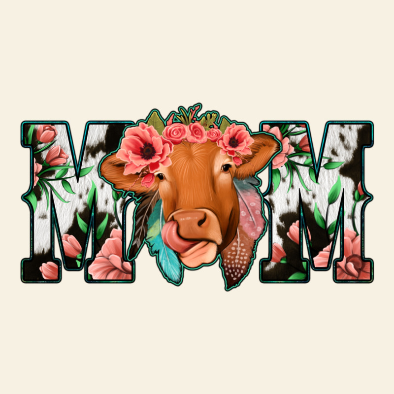Cowhide Floral Feather Cow Mom Vintage Tee by Bettercallsaul | Teevron