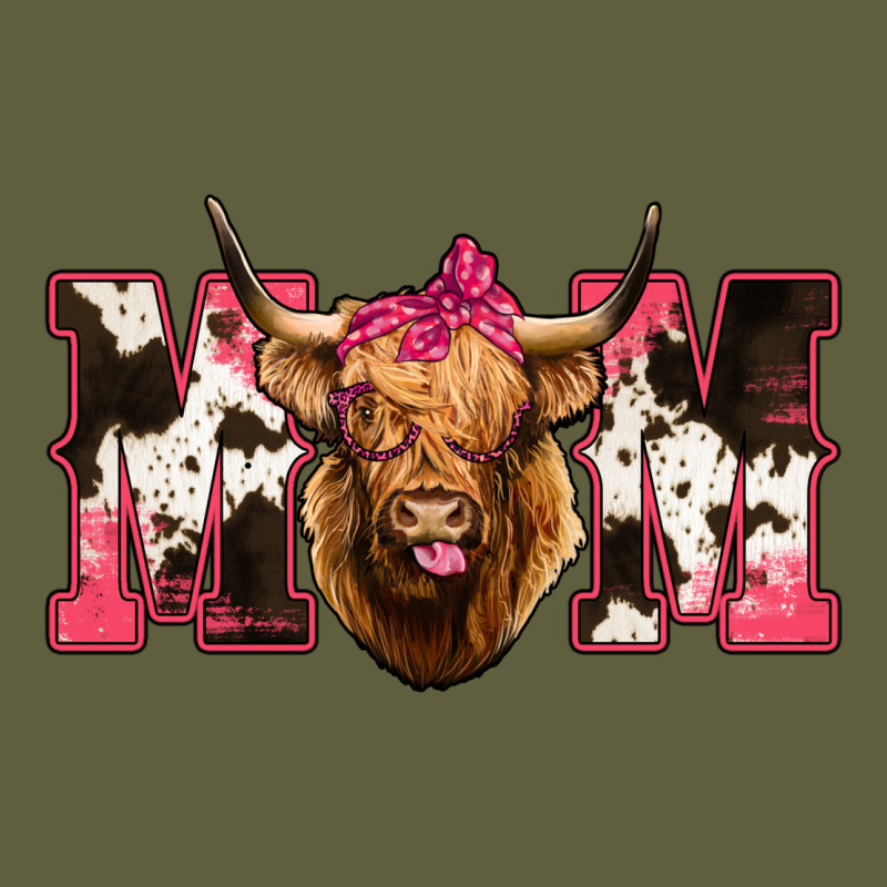 Highland Cow Mom Vintage Tee by Bettercallsaul | Teevron