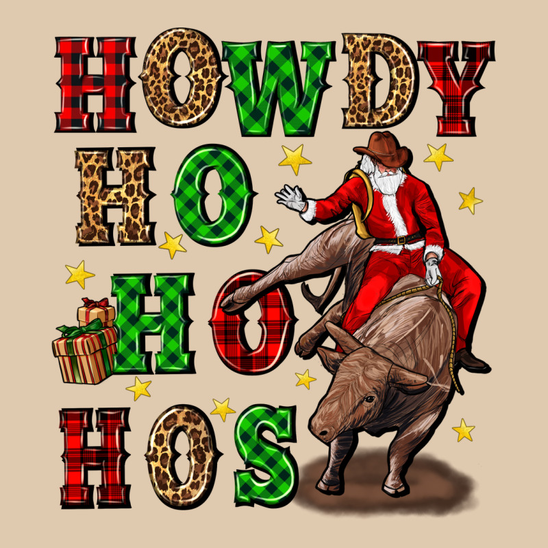 Howdy Ho Ho Hos Christmas Heavyweight Sweatshirt by CowGirlArtShop | Teevron