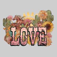 Love Horse Western Floral Premium Tee | Teevron