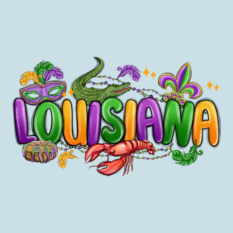 Mardi Gras Louisiana Ladies Tee by MaliasSmallBusiness | Teevron