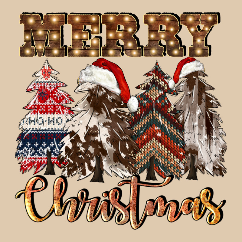 Merry Christmas Trees Heavyweight Sweatshirt by CowGirlArtShop | Teevron