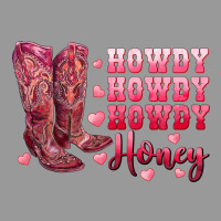 Howdy Howdy Howdy Honey With Cowgirl Boots Vintage Hoodie | Teevron