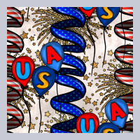 Usa Balloons Seamless Pattern Heavyweight Hoodie | Teevron