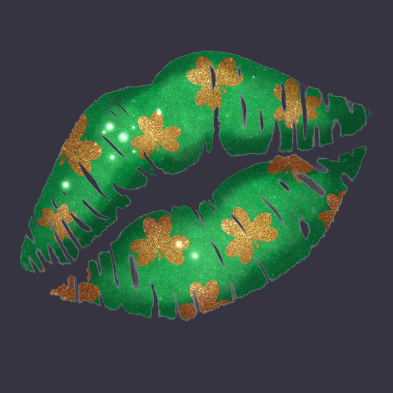 St. Patricks Day Green Lips Vintage Hoodie by Bettercallsaul | Teevron