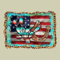 Flag Cactus Horseshoe Heavy Core Tee | Teevron