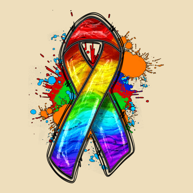Pride Ribbon Premium Hoodie by FaDigitalArtStudio | Teevron