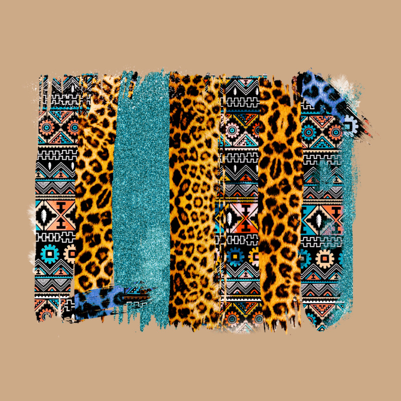 Aztec Leopard Glitter Brushstrokes Vintage Hoodie by Bettercallsaul | Teevron