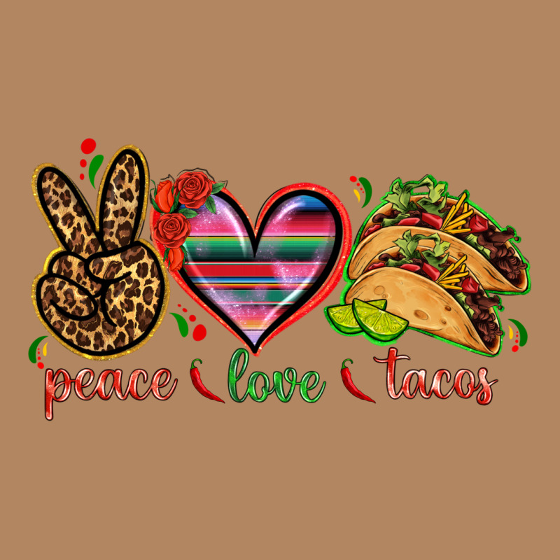 Peace Love Tacos Long Sleeve Tee by NancyCooperArtShop | Teevron