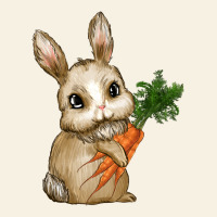 Eastrt Bunny Carrot Vintage Tee | Teevron