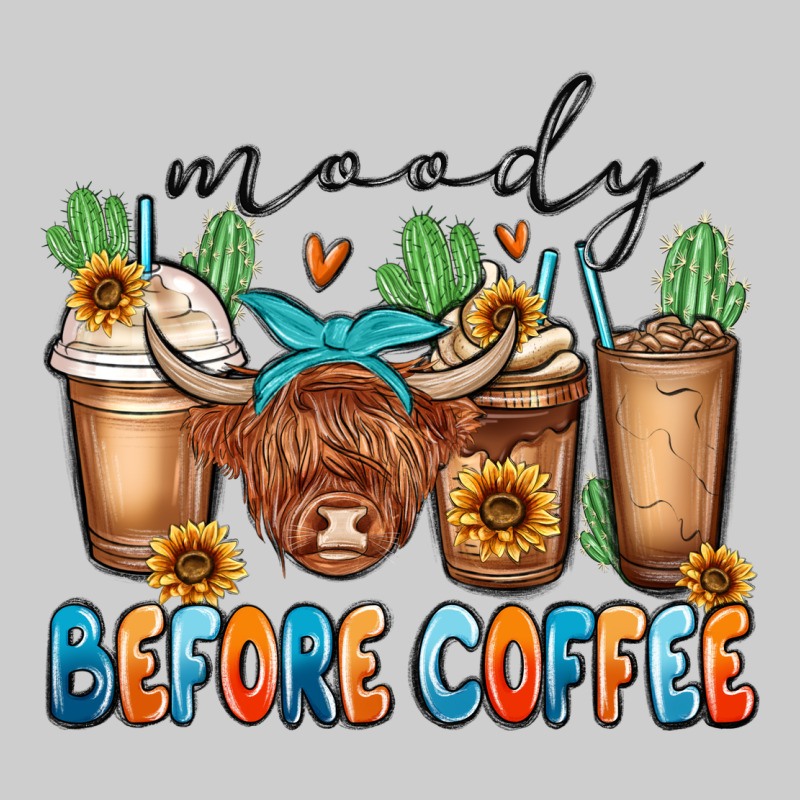 Moody Before Coffee Premium Tee by MaliasSmallBusiness | Teevron