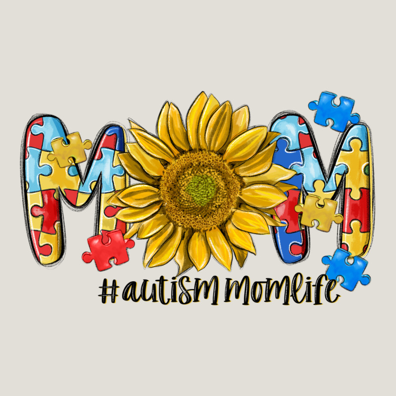Autism Mom Life Sunflower Heavy Core Tee by MaliasSmallBusiness | Teevron