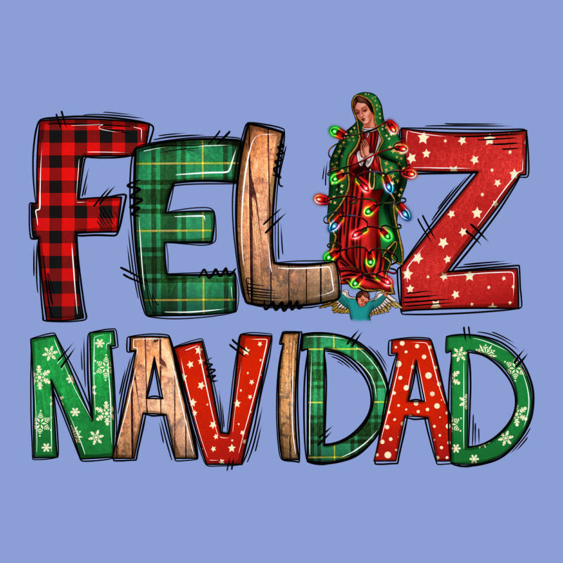 Feliz Navidad Our Lady Of Guadalupe Christmas Long Sleeve Tee by Jasminsmagicworld | Teevron