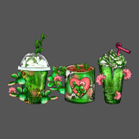 Cactus Lover Cactus Coffee Cups Zipper Hoodie | Teevron