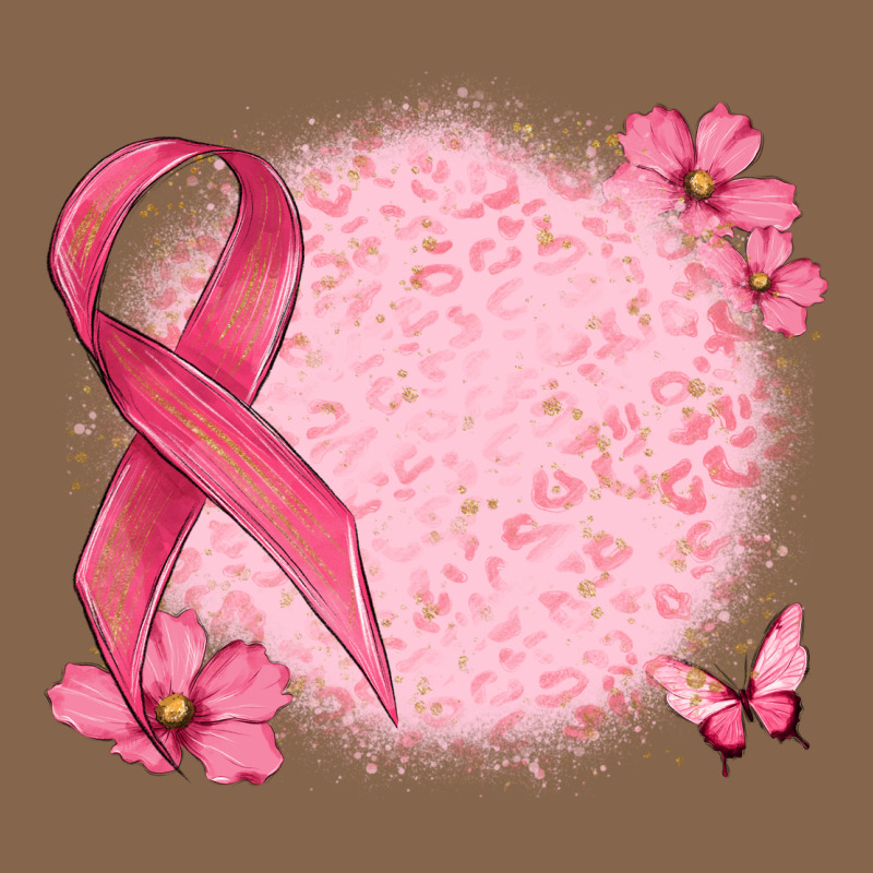 Customized Breast Cancer Ribbon And Background Premium Tee by MaliasSmallBusiness | Teevron