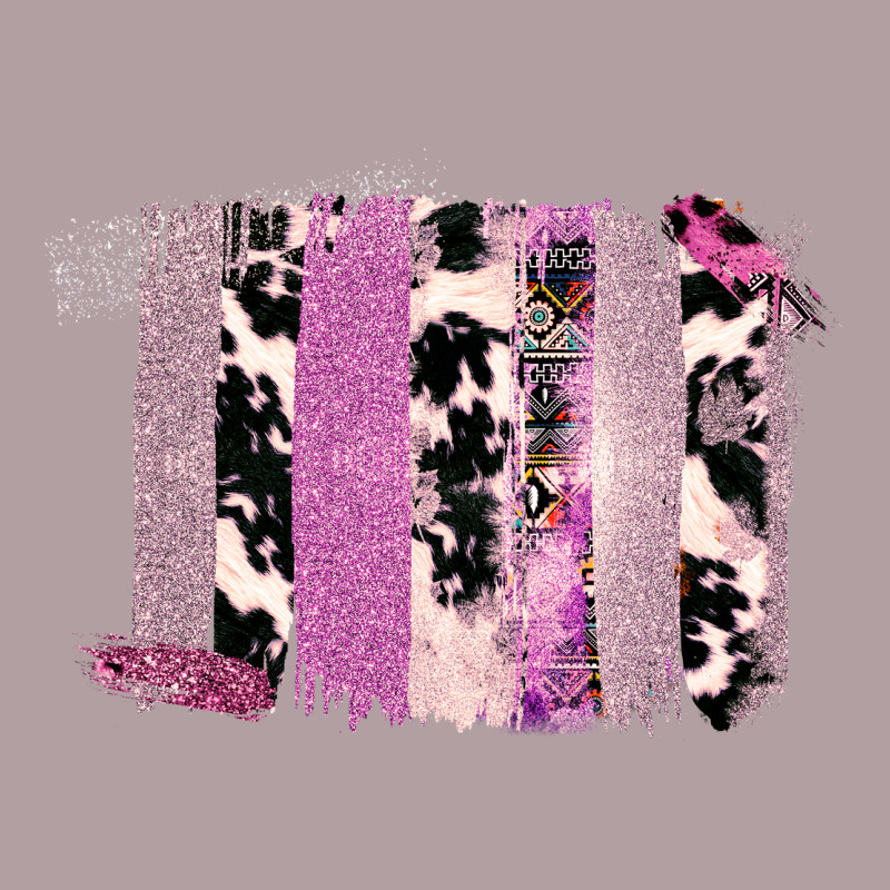 Purple Glitter Cowhide Pattern Brushstrokes Vintage Hoodie by Bettercallsaul | Teevron