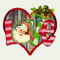 Love Christmas Santa Urban Heavy Tee | Teevron