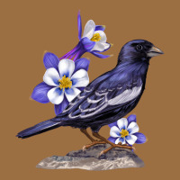 Colorado Lark Mountain Bunting Bird Vintage Tee | Teevron