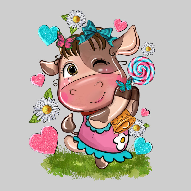 Little Cute Cow Premium Tee by NancyCooperArtShop | Teevron