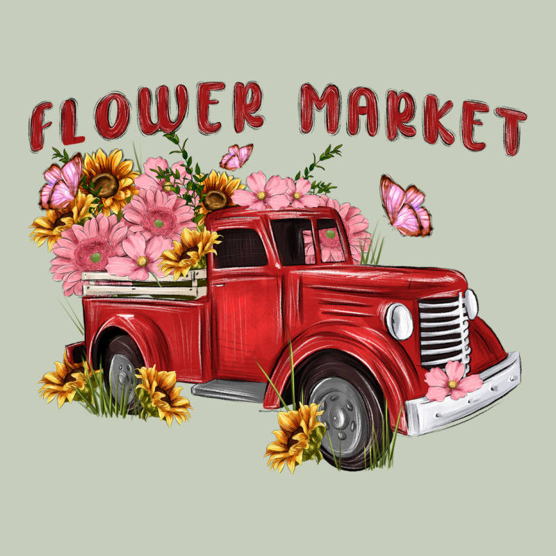 Flower Market Ladies Tee by MaliasSmallBusiness | Teevron