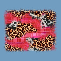 Valentine's Day Cowhide Leopard Background Urban Heavy Tee | Teevron