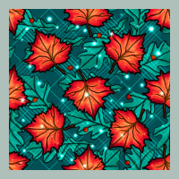 Fall Leaves Seamless Pattern Heavyweight Hoodie | Teevron