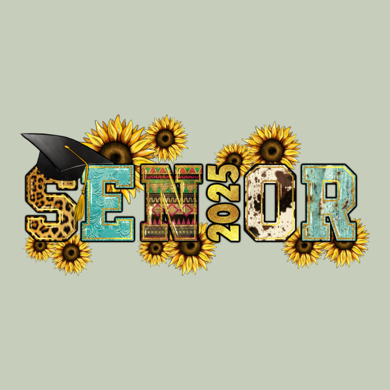 Senior 2025 Sunflowers Ladies Tee by NancyCooperArtShop | Teevron