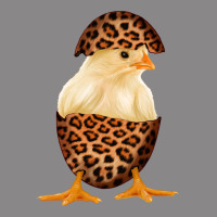 Chick With Leopard Eggshell Vintage Tee | Teevron