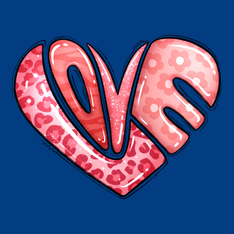 Heart Shaped Love Valentine's Day Premium Sweatshirt by LillyAllenDesigns | Teevron