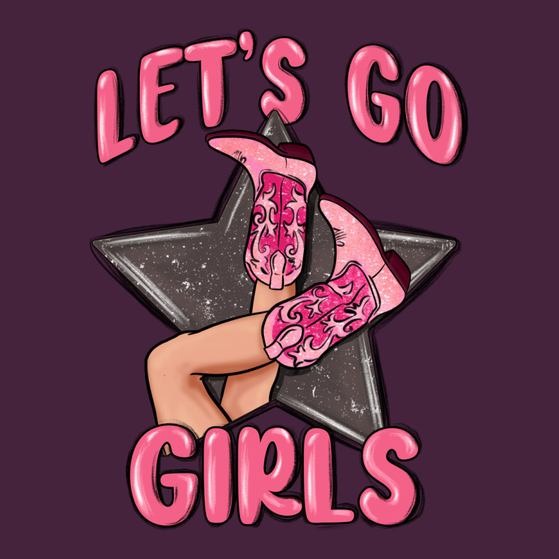 Lets Go Girls Cowgirl Boots Star Premium Tee by MaliasSmallBusiness | Teevron