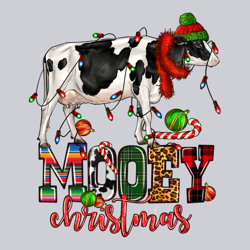 Mooey Christmas Cow Heavyweight Sweatshirt by CowGirlArtShop | Teevron
