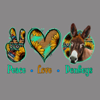 Peace Love Donkeys Vintage Tee | Teevron