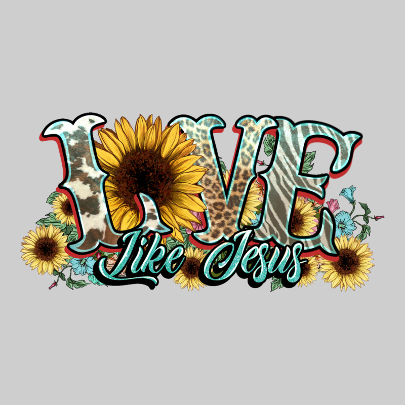 Love Like Jesus Sunflowers Premium Tee by NancyCooperArtShop | Teevron