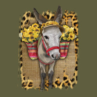 Donkey With Sunflowers Vintage Tee | Teevron