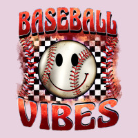 Baseball Vibes Smiley Face Classic Tee | Teevron