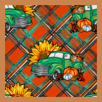 Fall Truck Seamless Pattern Heavyweight Hoodie | Teevron