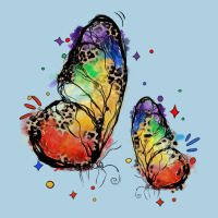 Rainbow Butterfly Pride Premium Hoodie | Teevron