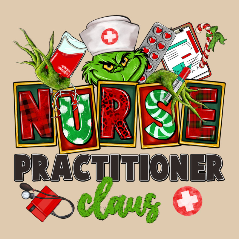 Nurse Practitioner Claus Heavyweight Sweatshirt by CowGirlArtShop | Teevron